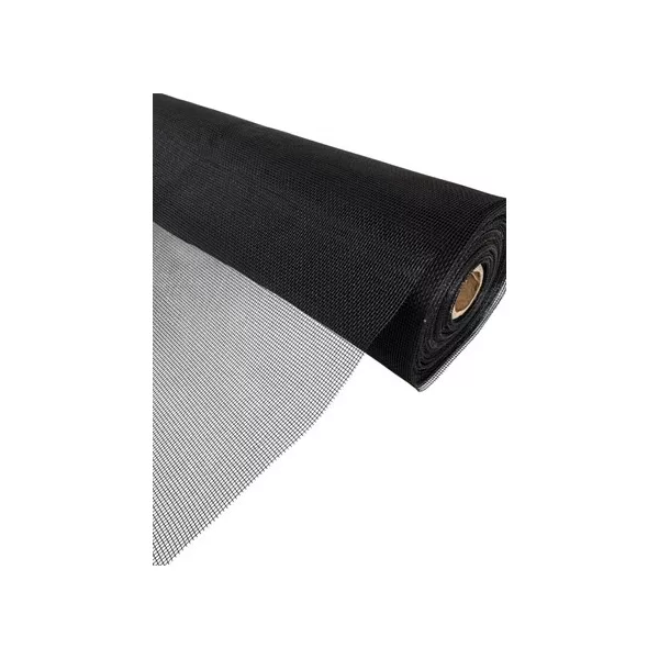 Szúnyogháló fekete üvegszálas PROF 120 cm x 30 m