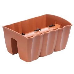 Balkonláda korlátra 40cm DCRO400 TERRACOTTA