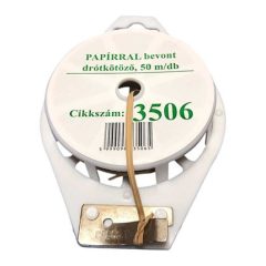 Kötöző natúr papír 50 m/tek. vágószerk.