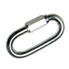 Menetes láncszem horg. 8mm - ár/db