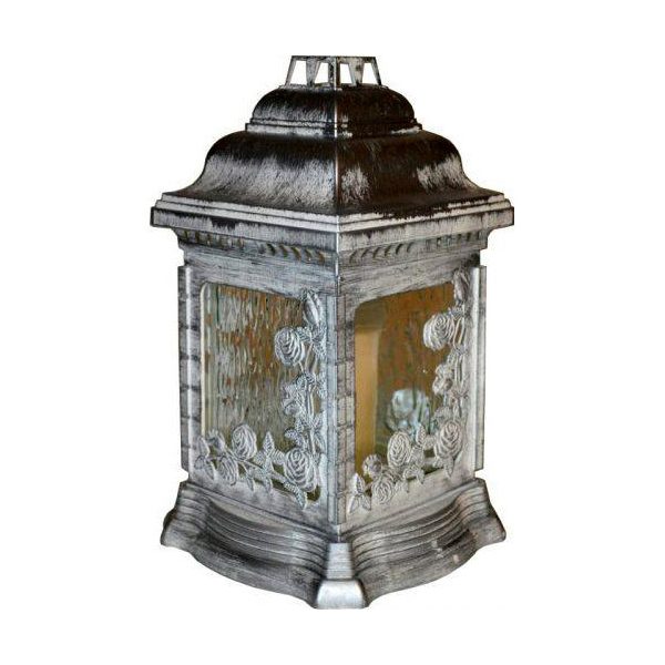 Üvegmécses Z-207 fehér-ezüst (6db/tálca)