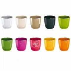 Virágkaspó DUOP240 piros "X"