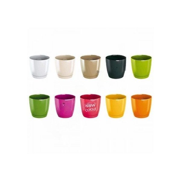 Virágkaspó DUOP240 piros "X"