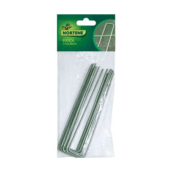 Rögzítő tüske, fém, Fixsol, 17x3,5 cm (10db/cs) (140503) - ár/csomag