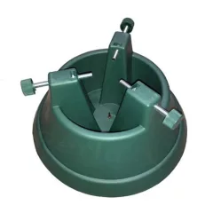Karácsonyfa talp, MŰANYAG 38cm zöld
