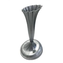 Talpas virágtartó váza (ezüst)