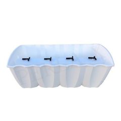 Balkonláda korlátra 60cm DCRO600 FEHÉR