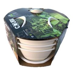 Virágpiramis akasztós LENGYEL DKN300W FEHÉR