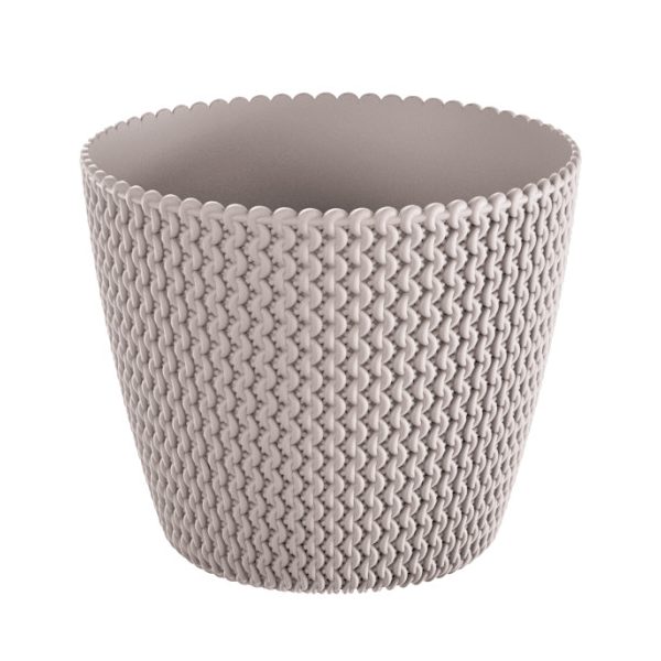 Kaspó fonott DSP190 MOKKA (5 db/csomag) - ár/db