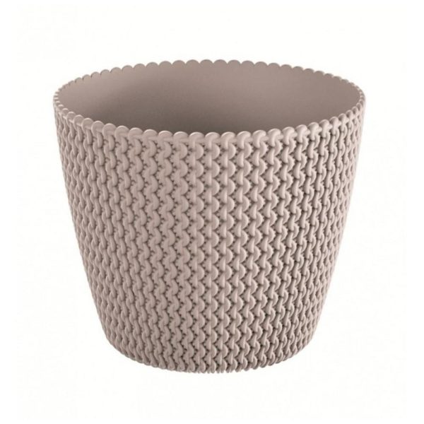 Kaspó fonott DSP260 MOKKA (5 db/csomag) - ár/db