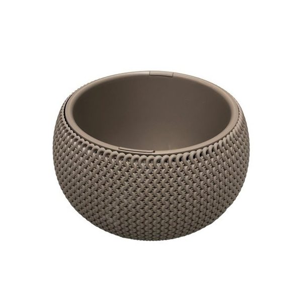 Virágtál, betét+akasztó, 29 cm DKSP290WS FONOTT MOKKA