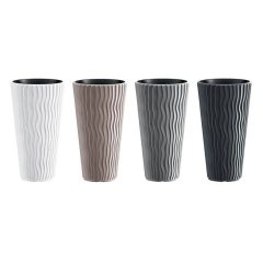 Virágváza magas, henger 30 x 51 cm DPSP300 SZÜRKE