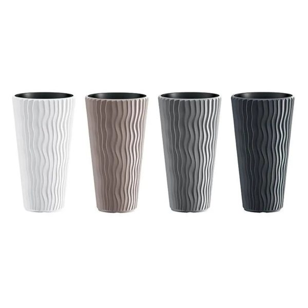 Virágváza magas, henger 30 x 51 cm DPSP300 SZÜRKE