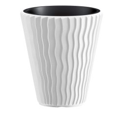 Virágváza alacsony, henger 30 x 33 cm DBSP300 FEHÉR