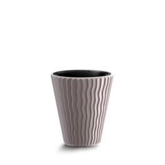 Virágváza alacsony, henger 30 x 33 cm DBSP300 MOKKA