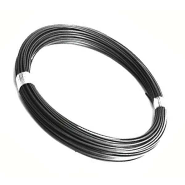 Huzal, fekete 2,80mm kályhás