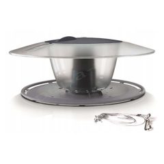 Madáretető műanyag IBFR szürke KÖR