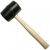 Gumikalapács 0,75kg fa nyéllel -  14295