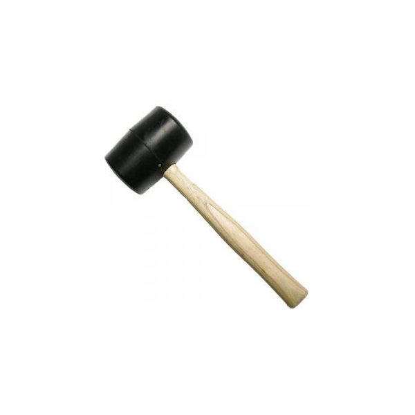 Gumikalapács 0,75kg fa nyéllel -  14295