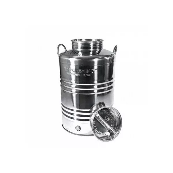 Inox füles kanna csappal 5L (14819)