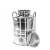 Inox füles kanna csappal 10L (10408)