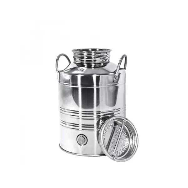 Inox füles kanna csappal 10L (10408)