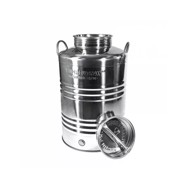 Inox füles kanna csappal 50L (10407)
