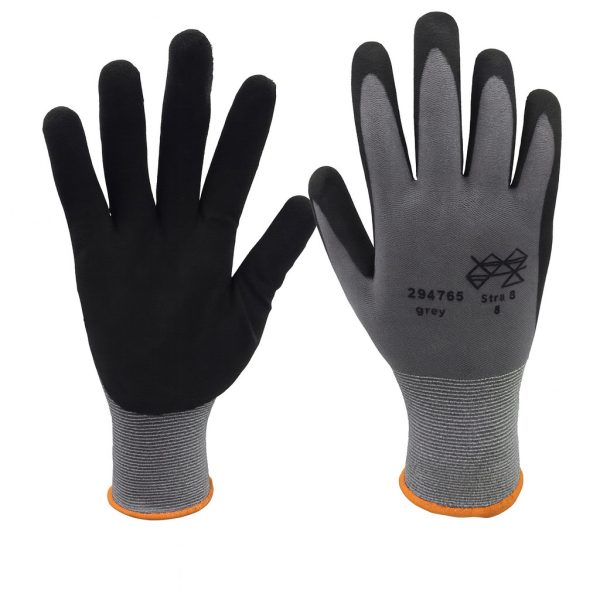 Kesztyű szemcsés nitril habbal mártott TOP 29479S 8-as