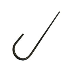   Leszúrótüske "J" alakú 15cm fém 100db/cs - ár/csomag