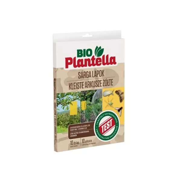 BIOPLANTELLA SÁRGALAP - MINI (10 db/csomag)  - ár/csomag