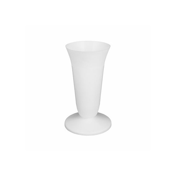 Talpas váza fehér PE 10db/cs - ár/db