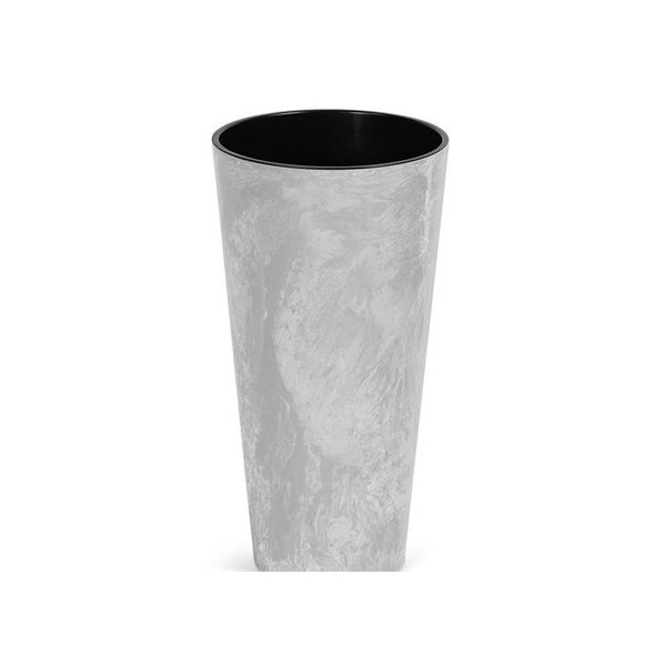 Beton hatású henger magas virágváza (48 cm) DTUS250E