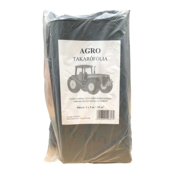Takarófólia (20 m2 4mx5m  AGRO, 130 mikron) TRAKTOROS
