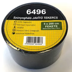   Szúnyogháló üvegszálas JAVÍTÓ TEKERCS FEKETE (5x200 cm)