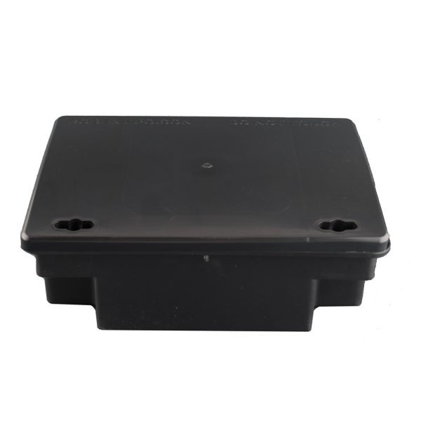 Kompakt patkány etetődoboz FEKETE (23 x 18,2 x 8,8 cm)-MUPLA901ITCI