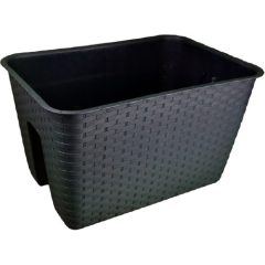Balkonláda korlátra 40cm RATTAN DRLB400 ANTRACIT