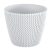 Kaspó fonott DSP400 FEHÉR (5 db/csomag) - ár/db