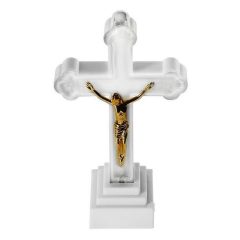 Kegyeleti kereszt megvilágított KRZYZ (6db/tálca)