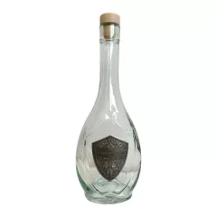 Üveg, IKONA címkével 0,5 literes - ón cimkés