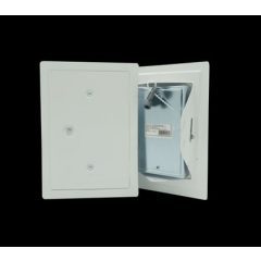 Kéményajtó 120x180mm fehér sima (13488)