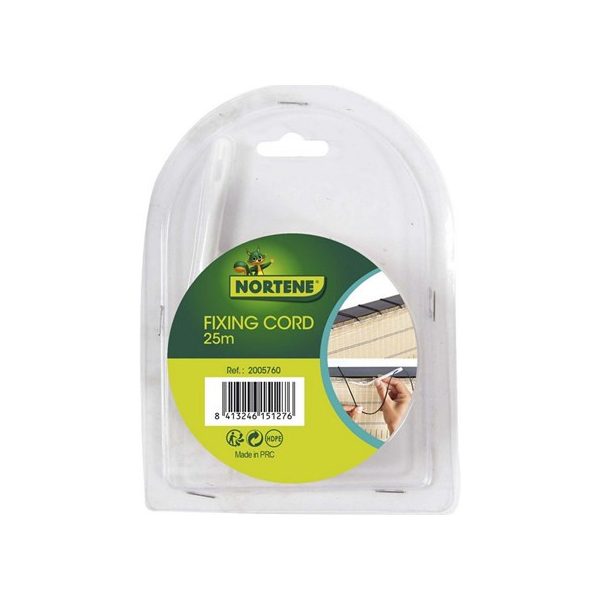 Árnyékoló hálóhoz rögzítő - fixing cord fekete 25 m ( 2005760 )