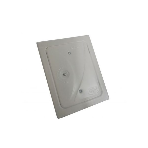 Kéményajtó 160x280mm fehér merevített (13072)