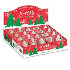 Gyertya SB 520 FB-Xmas figura 75mm (20db/doboz)