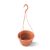 Kaspó akasztóval Jacinta 25cm Terracotta- 5 L -KOMPLETT-AKASZTÓVAL