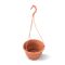 Kaspó akasztóval Jacinta 25cm Terracotta- 5 L -KOMPLETT-AKASZTÓVAL