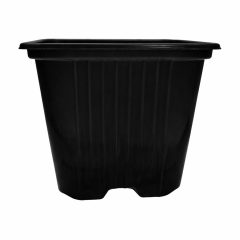 Cserép szögletes Desch 7x7x8 Fekete