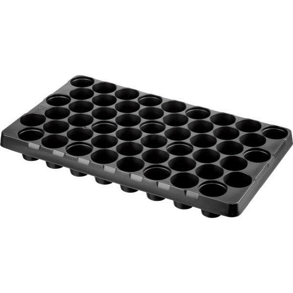 Szaporító tálca erősített peremű Desch 51 lyuk- kerek (52,5*30 cm)