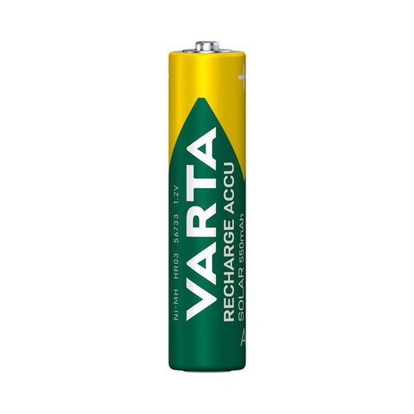 VARTA Solar akkumulátor micro/AAA mAh BL2 (56733)