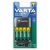 VARTA Value USB quattro töltő+4db AA 2100 mAh akkumulátor (57652)