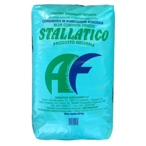 Granulált szerves marhatrágya Stallatico 25kg